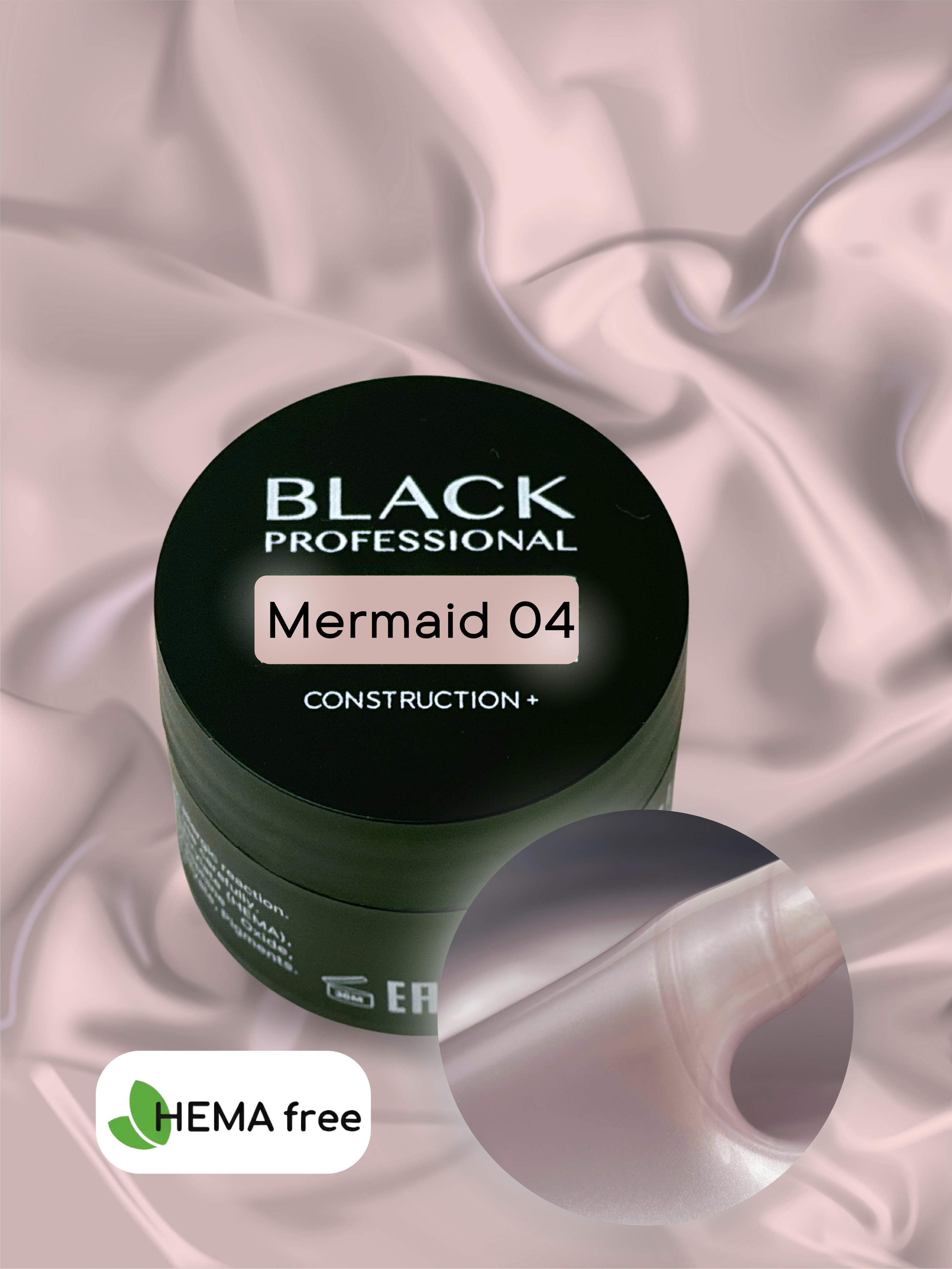 Gel Black Mermaid 04 Sans HEMA 15 ml