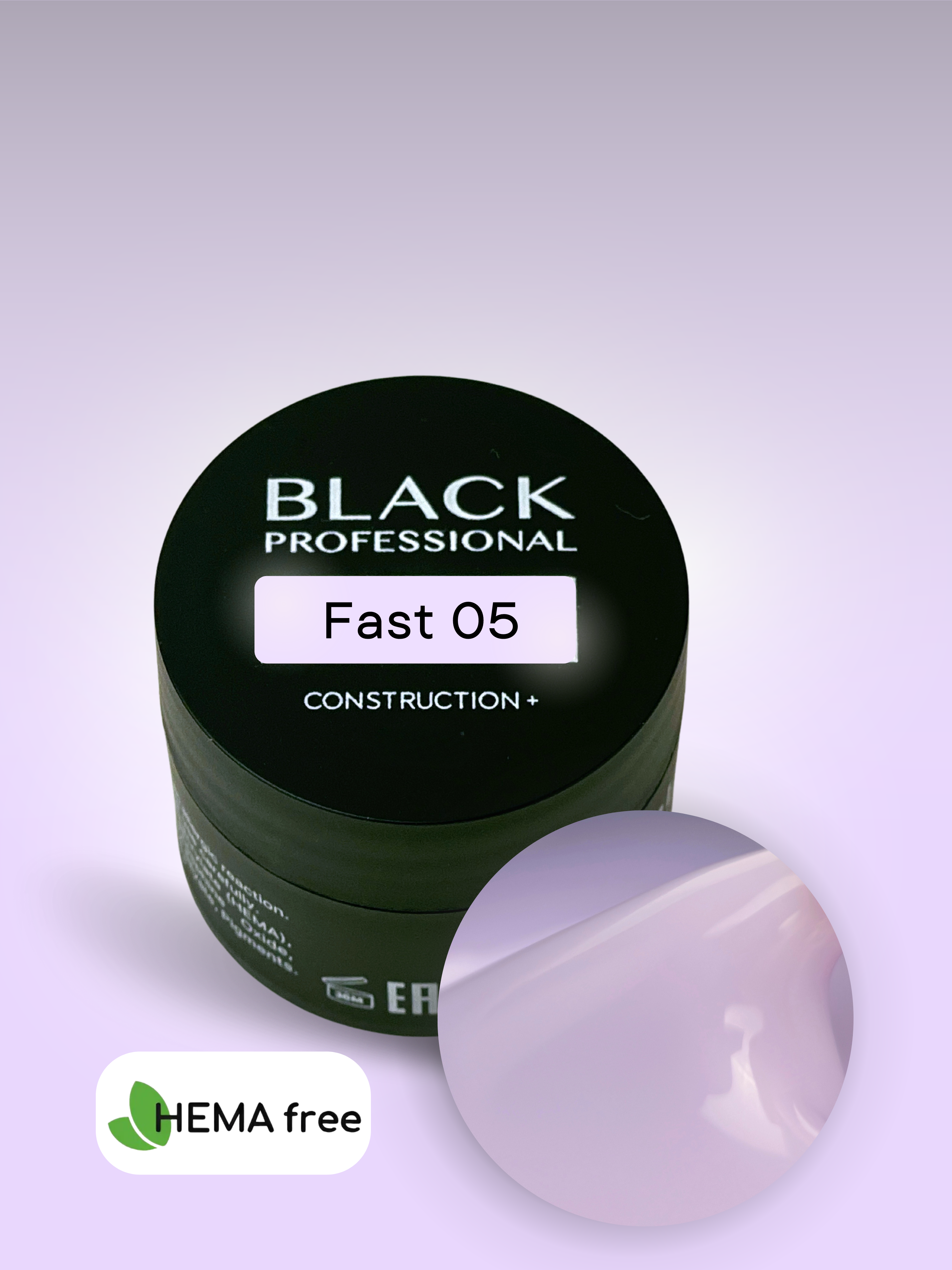 Gel Black Fast 05 Sans HEMA 15 ml