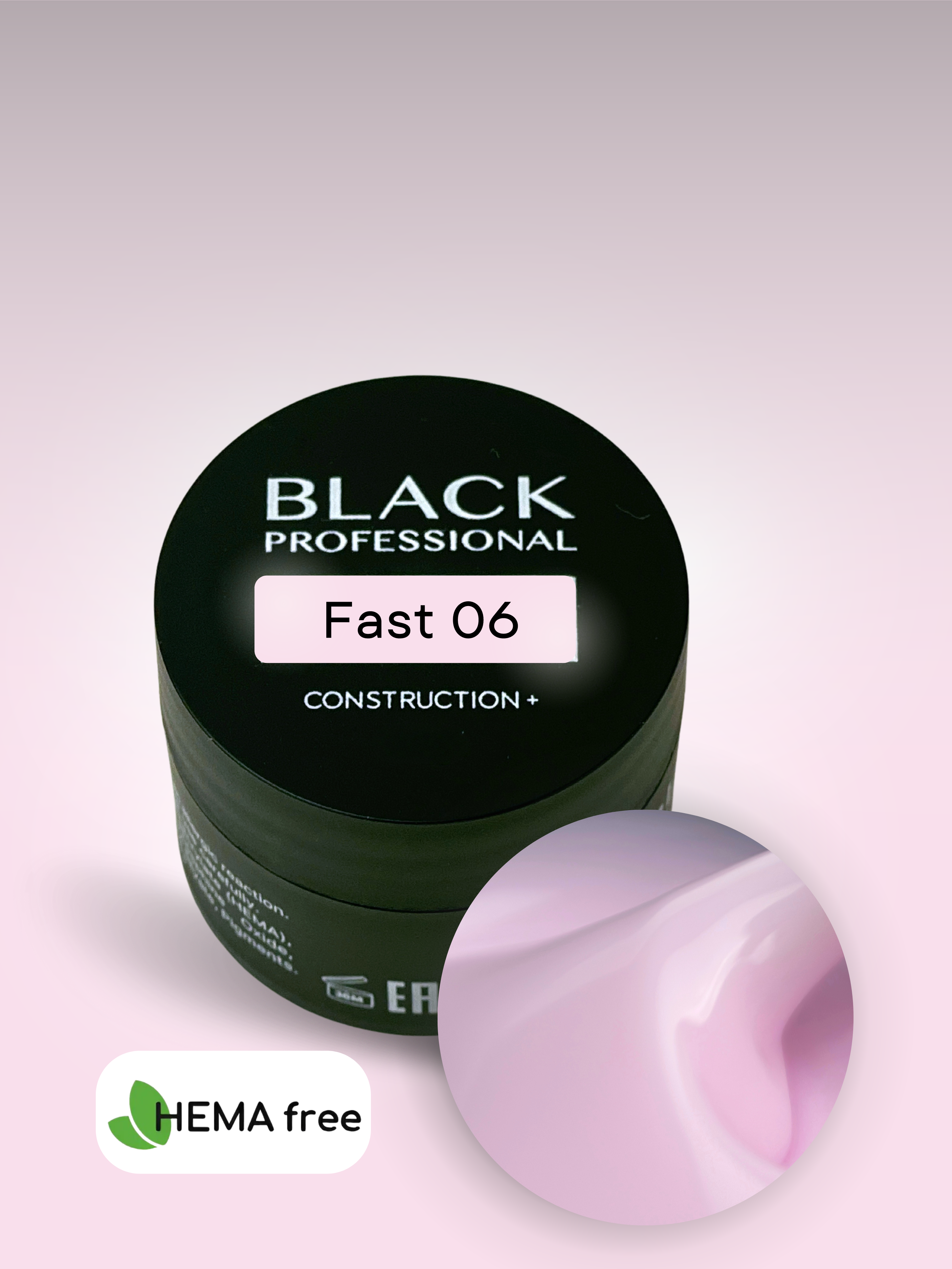 Gel Black Fast 06 Sans HEMA 15 ml