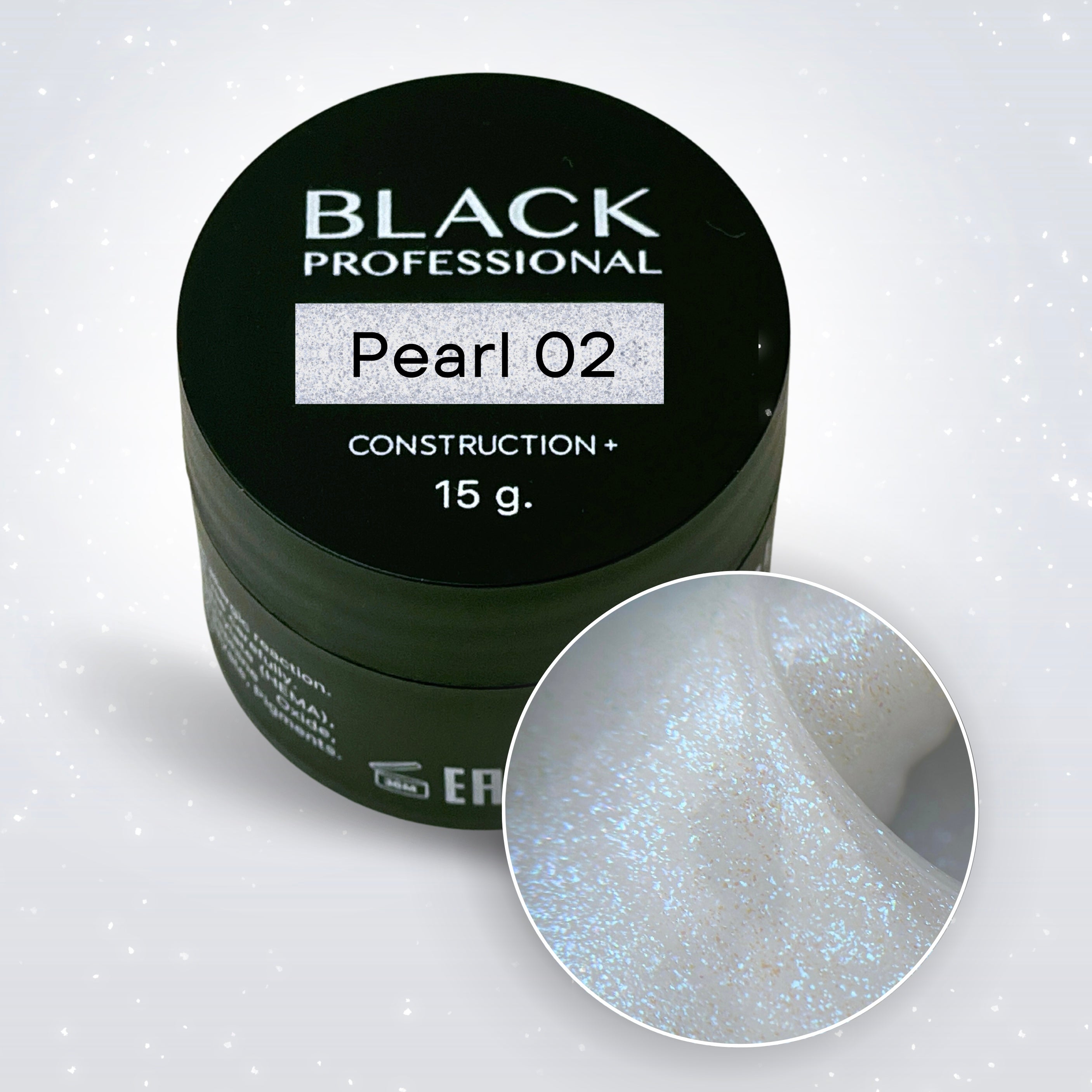 Gel de Construction Black Pearl 02 15ml