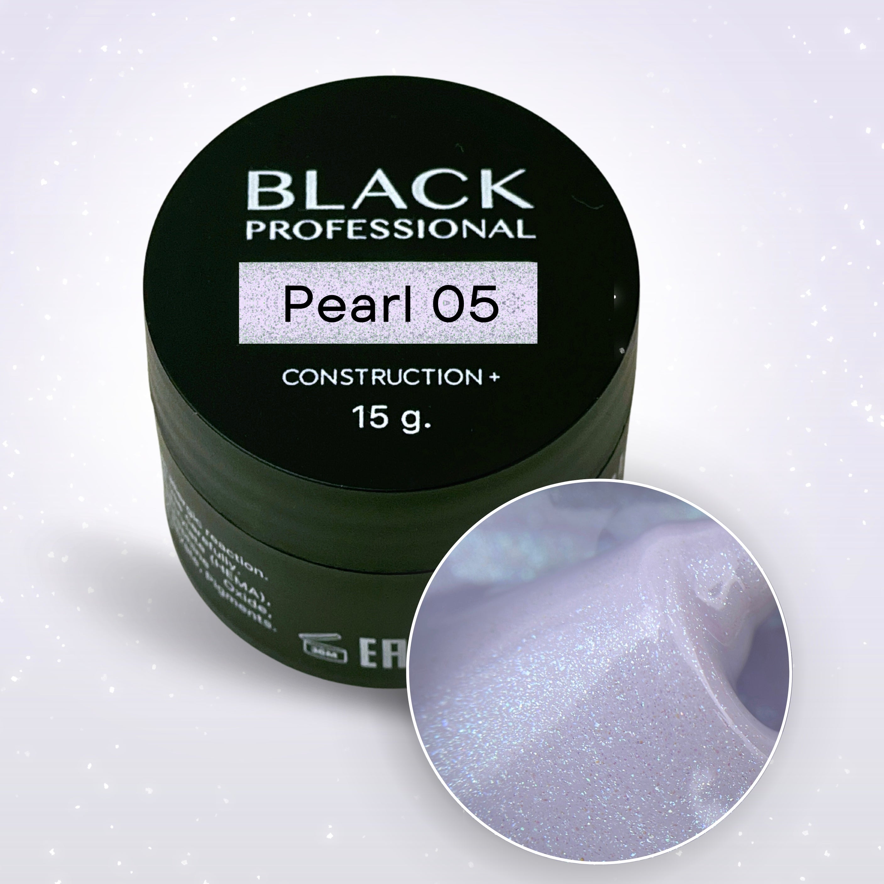 Gel de Construction Black Pearl 05 15ml