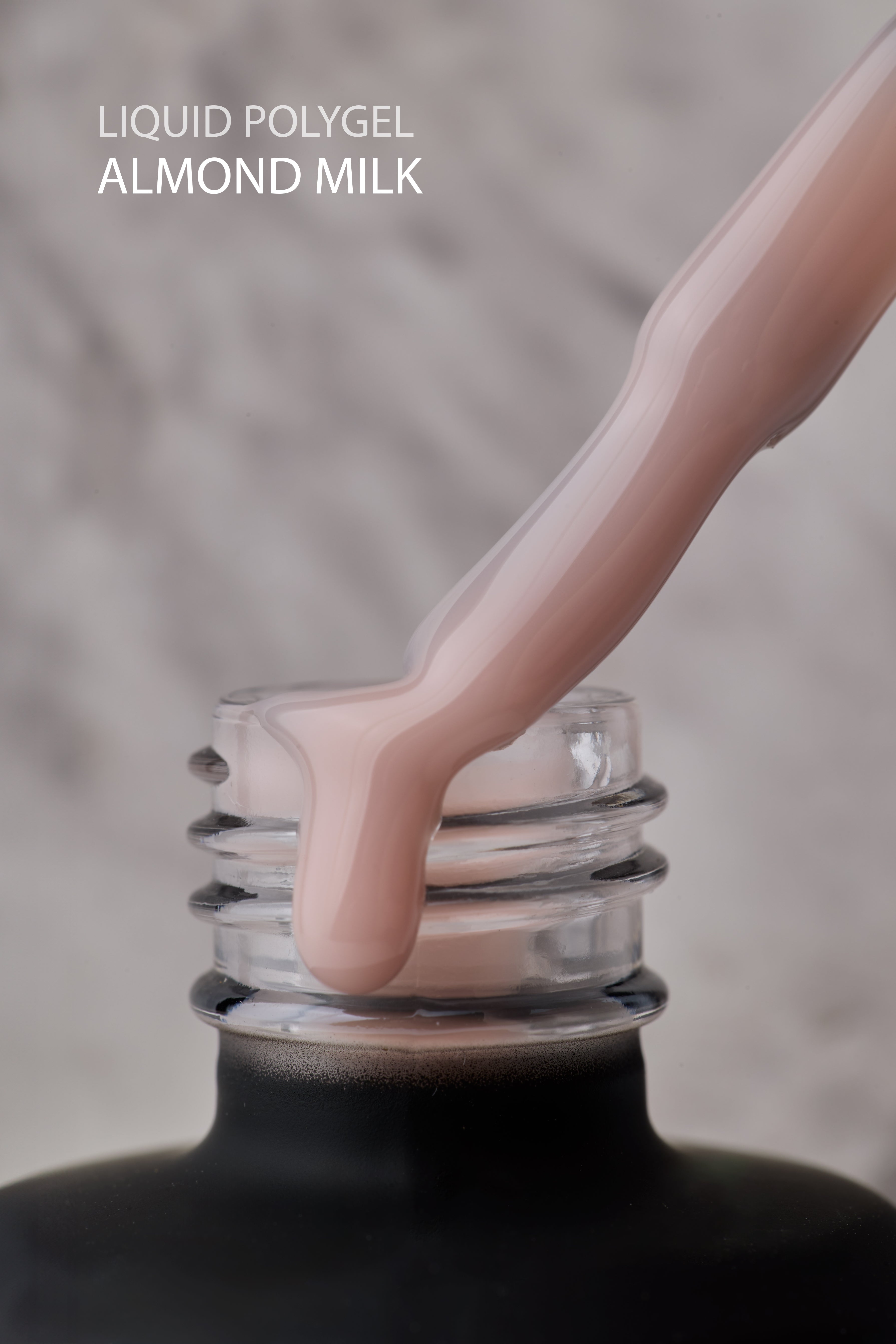 polygel liquide nude almond milk albi - ongles pro 