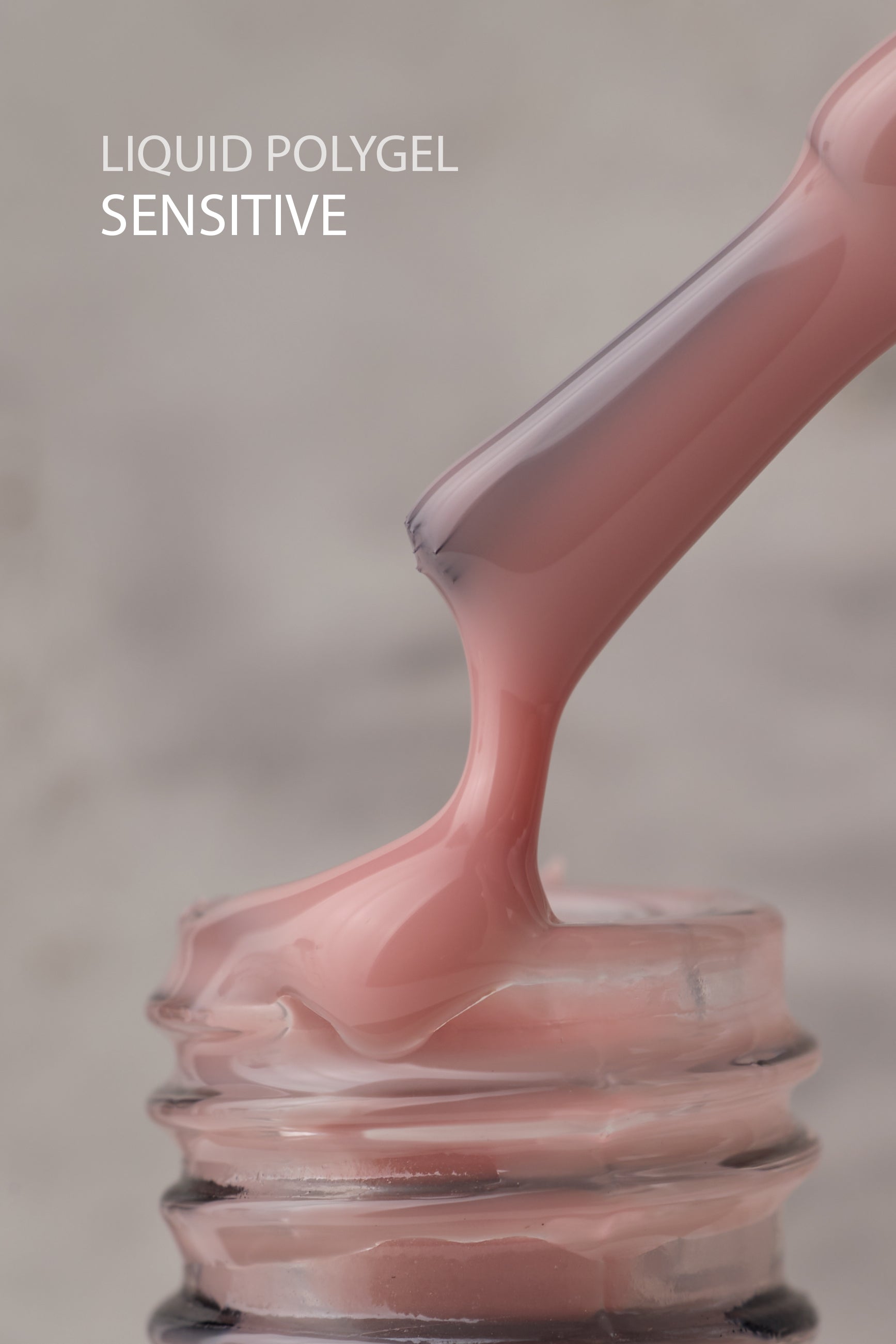 polygel liquide sensitive nude albi - ongles pro