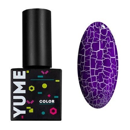 Vernis Crack Violet YUME - ONGLES PRO